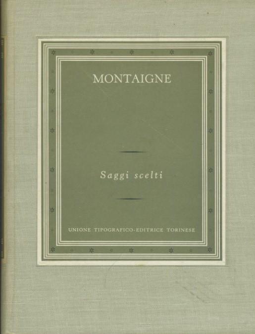 Saggi scelti - copertina