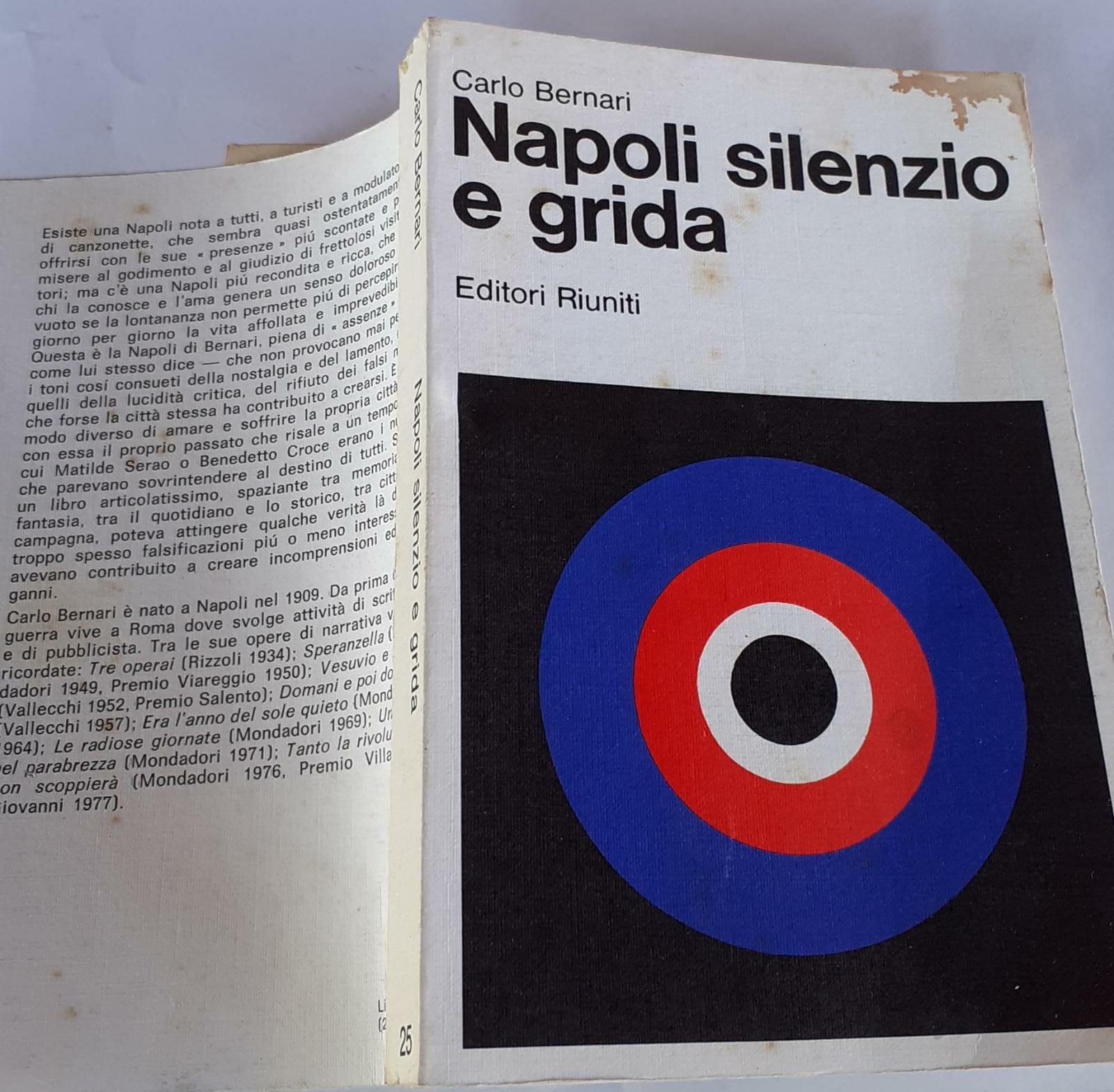Napoli silenzio e grida - copertina