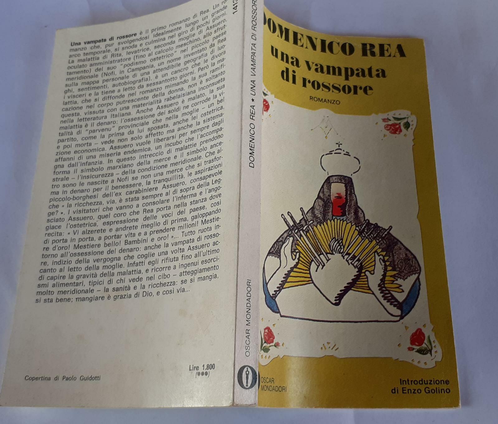 Una vampata di rossore - copertina