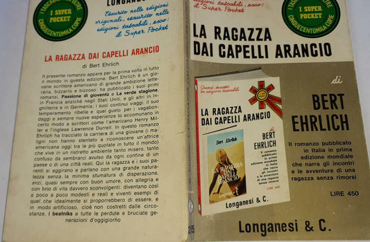 La ragazza dai Capelli Arancio - copertina