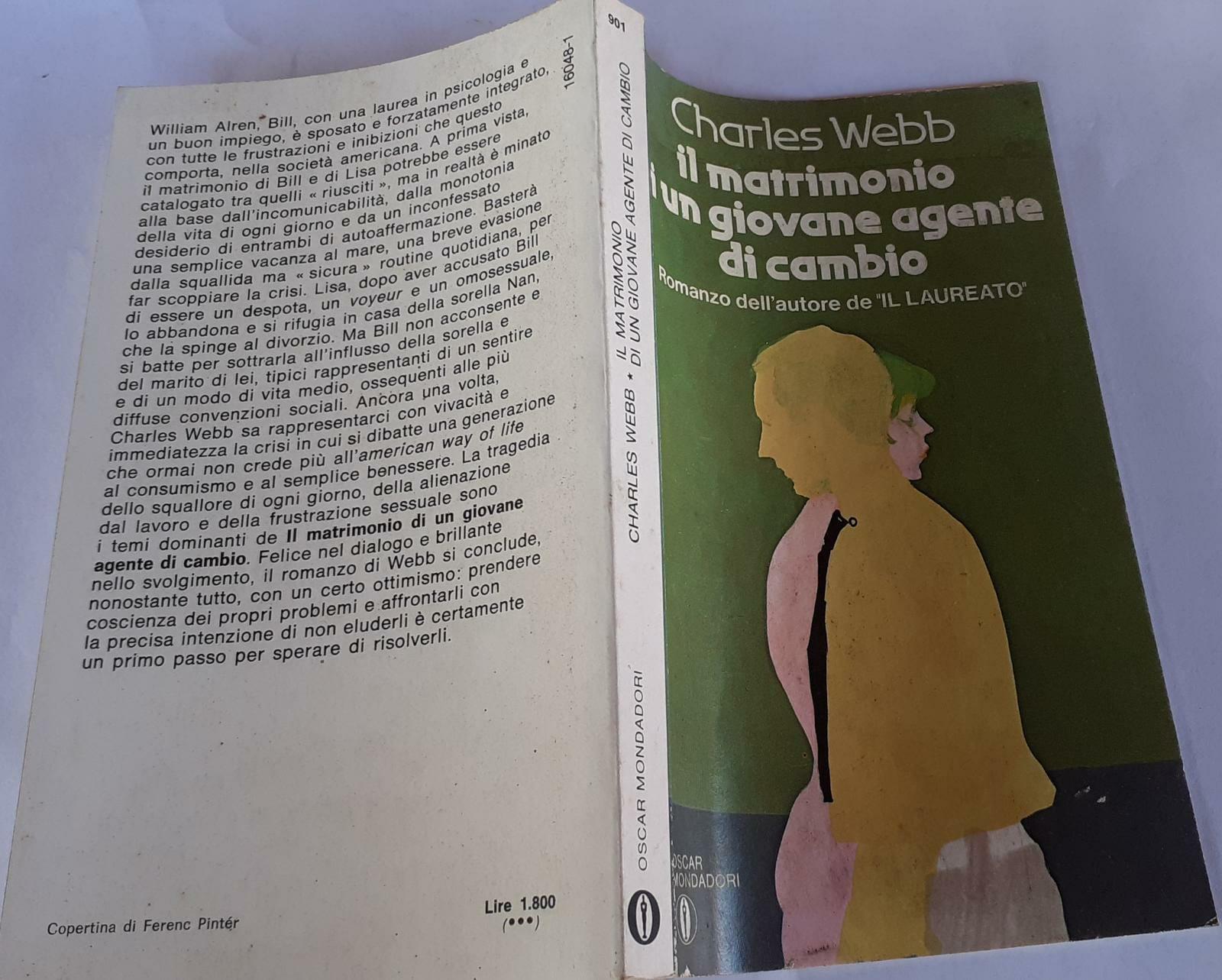Il matrimonio di un giovane agente di cambio - copertina