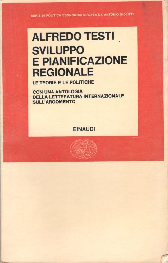 Sviluppo e pianificazione regionale - copertina