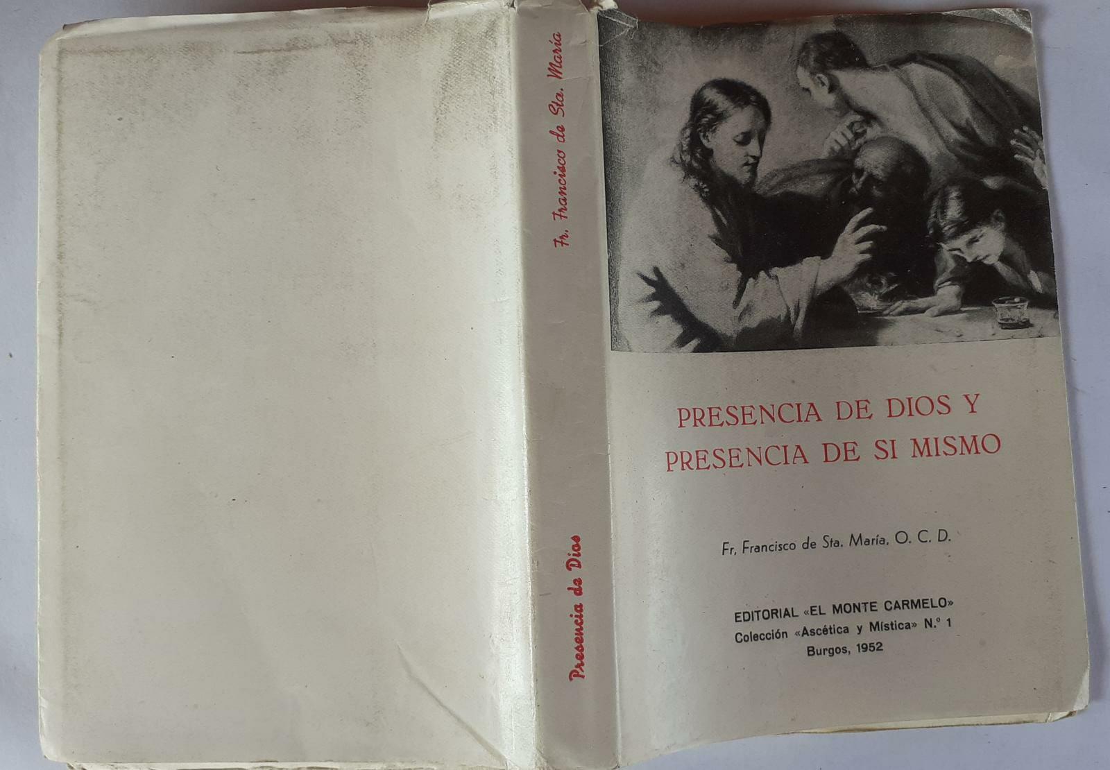 Presencia de dios y presencia de si mismo - copertina