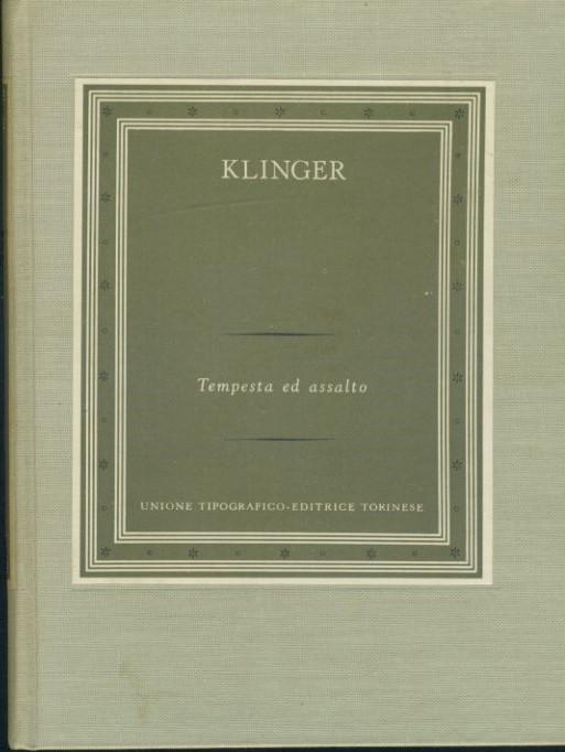 Tempesta ed assalto - copertina