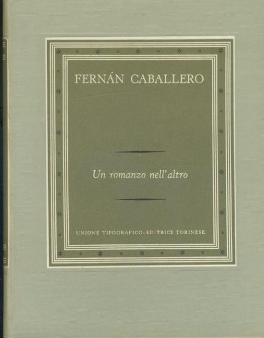 Un romanzo nell'altro - copertina