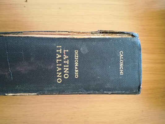 Dizionario Latino Italiano - copertina