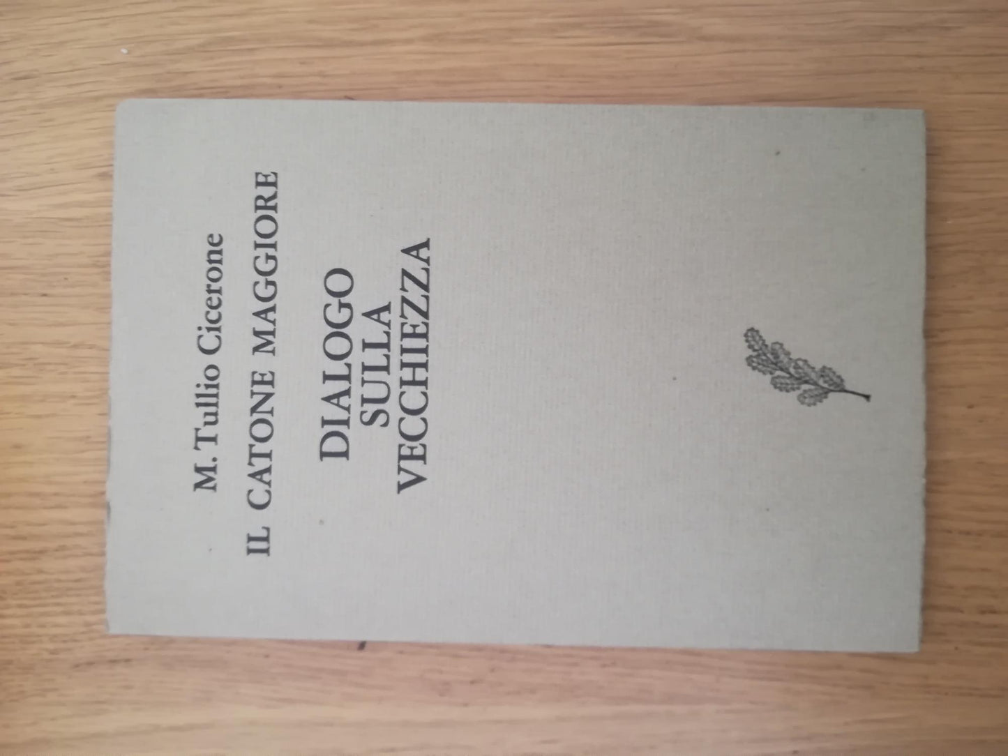 Il Catone Maggiore. Dialogo sulla vecchiezza - copertina