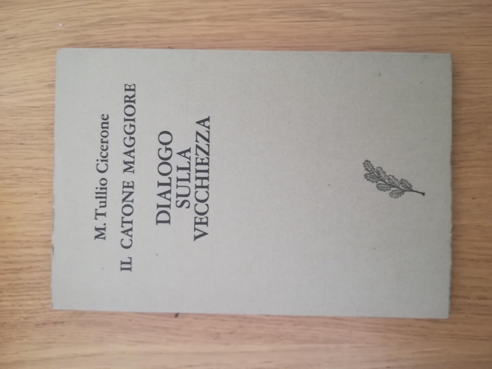 Il Catone Maggiore. Dialogo sulla vecchiezza - copertina