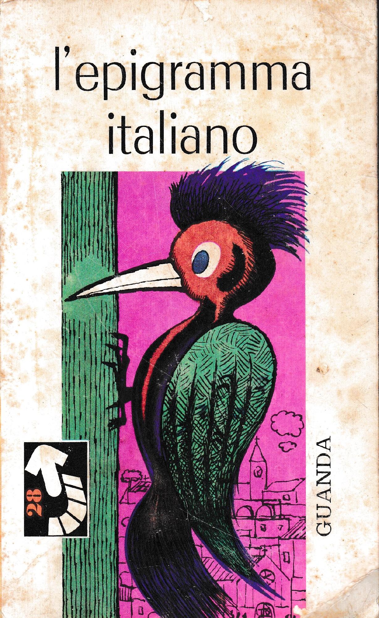 Antologia dell'epigramma italiano - copertina