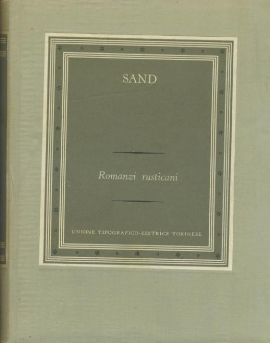 Romanzi rusticani - copertina