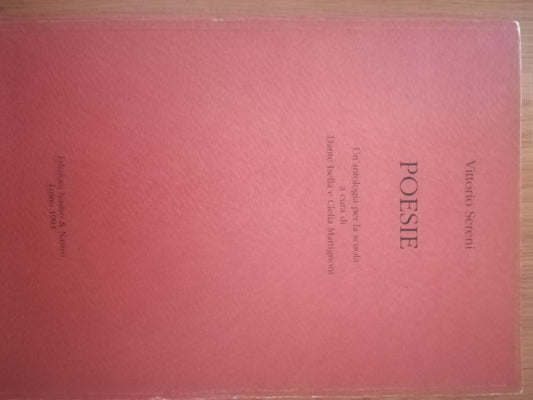 Poesie - copertina