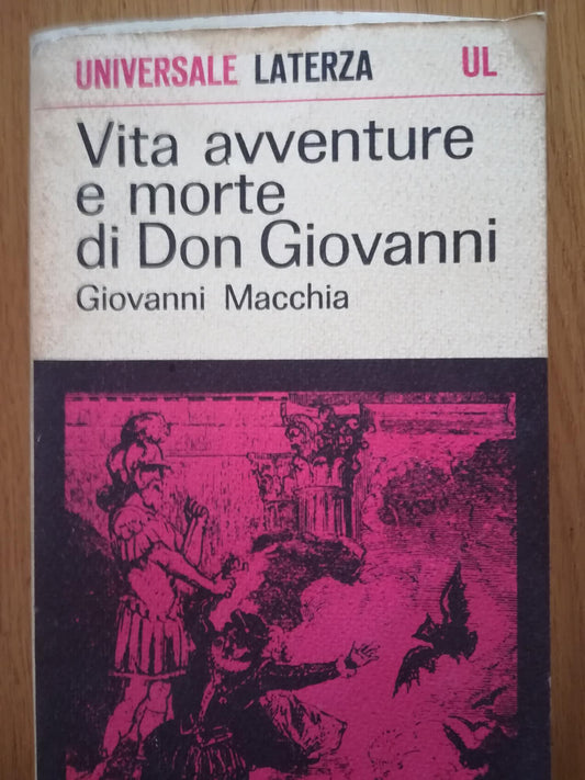 Vita avventure e morte di Don Giovanni - copertina