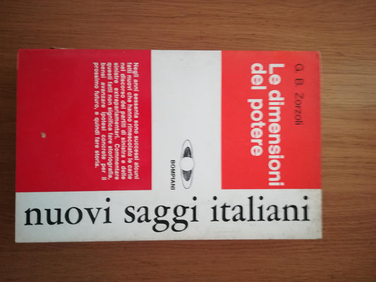 Le dimensioni del potere - copertina