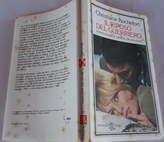 Il riposo del guerriero - copertina