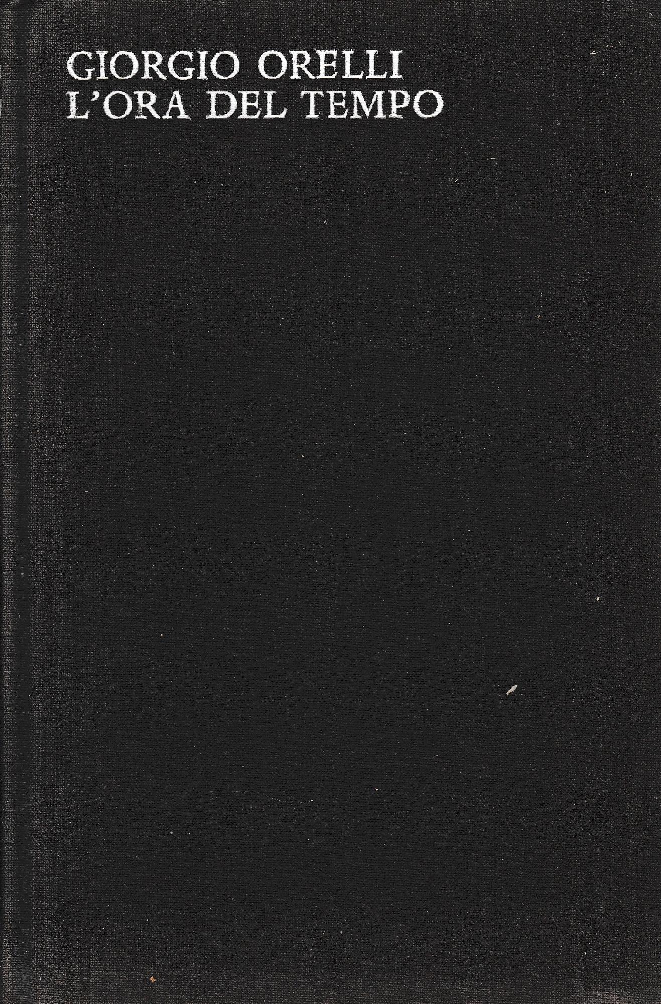 L'ora del tempo - copertina