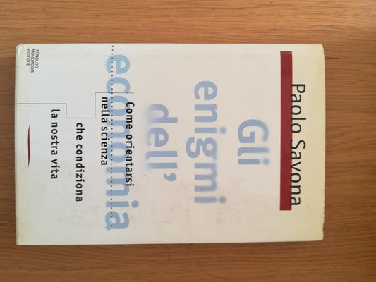 Gli enigmi dell\'economia - copertina