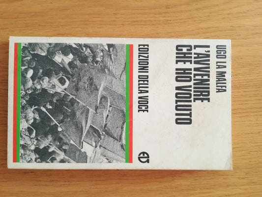 L'avvenire che ho voluto - copertina