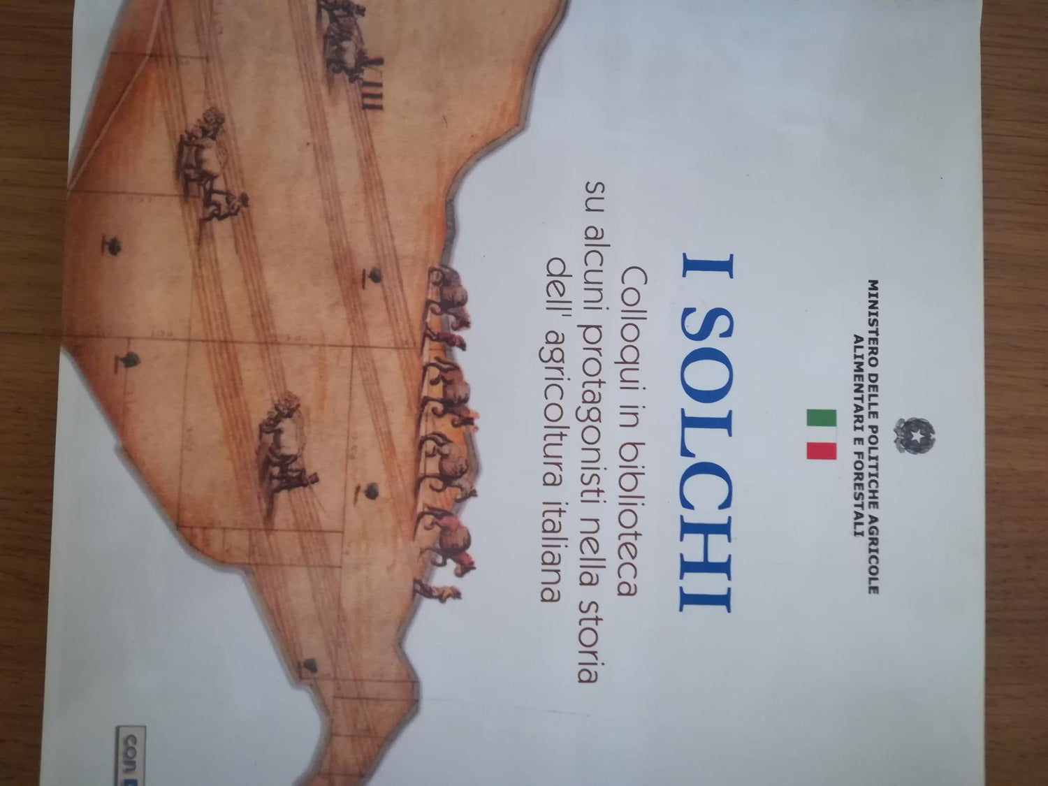 I SOLCHI colloqui in biblioteca su alcuni protagonisti nella storia dell'agricoltura italiana - copertina