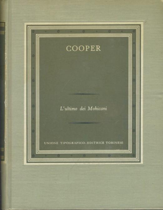 L'ultimo dei mohicani - copertina