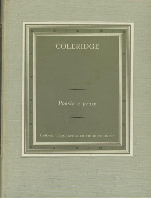 Poesie e prose - copertina