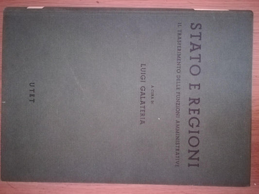 Stato e regioni - copertina