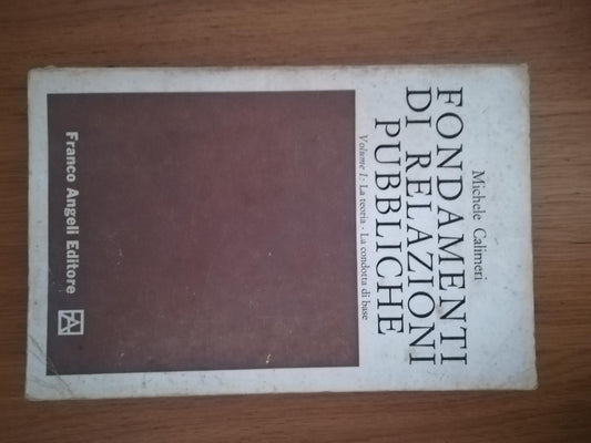 Fondamenti di relazioni pubbliche - copertina