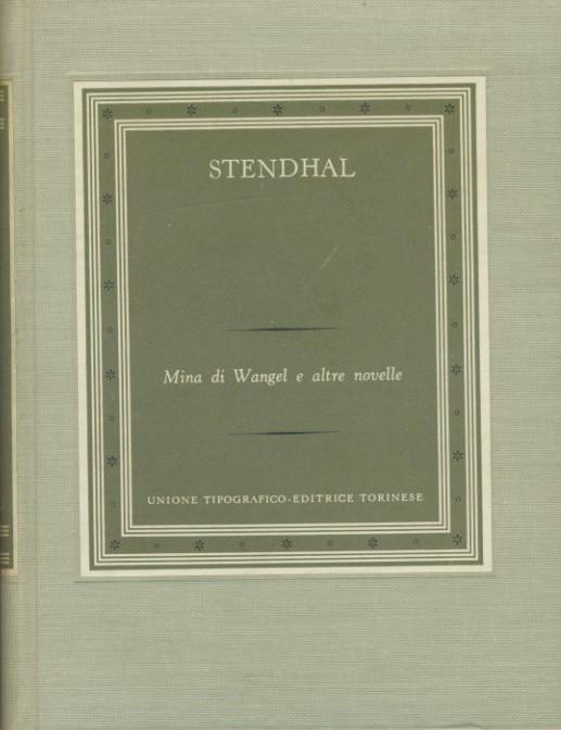 Mina di Wangel e altre novelle - copertina