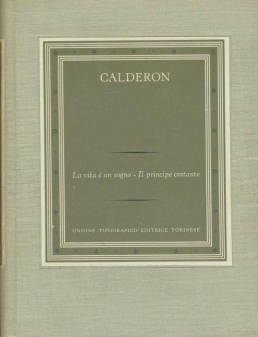 La vita è un sogno - Il principe costante - copertina