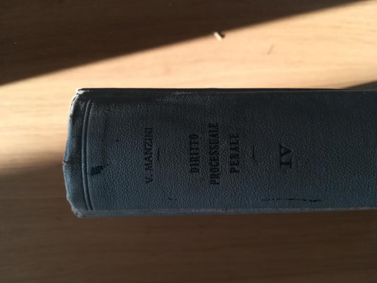 DIRITTO PROCESSUALE PENALE IV - copertina