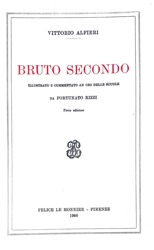 Bruto secondo - copertina