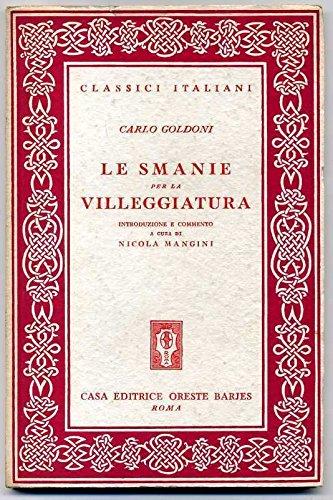 Le smanie per la villeggiatura - copertina