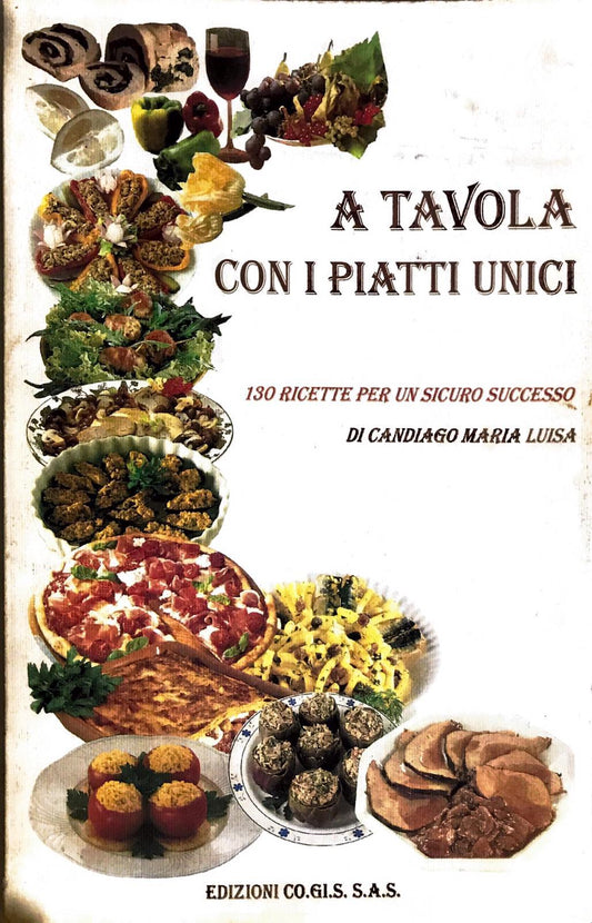 A tavola con i piatti unici - copertina