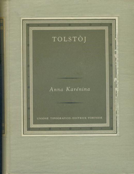 Anna Karenina. Volume primo - copertina