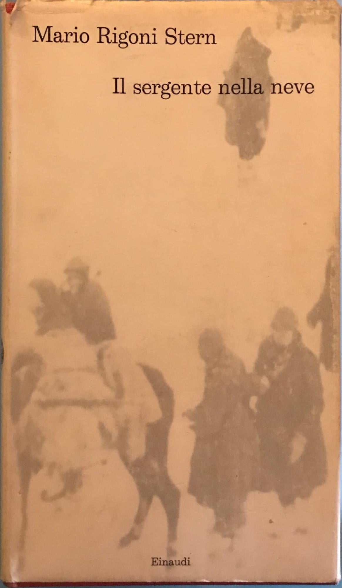 Il sergente nella neve - copertina