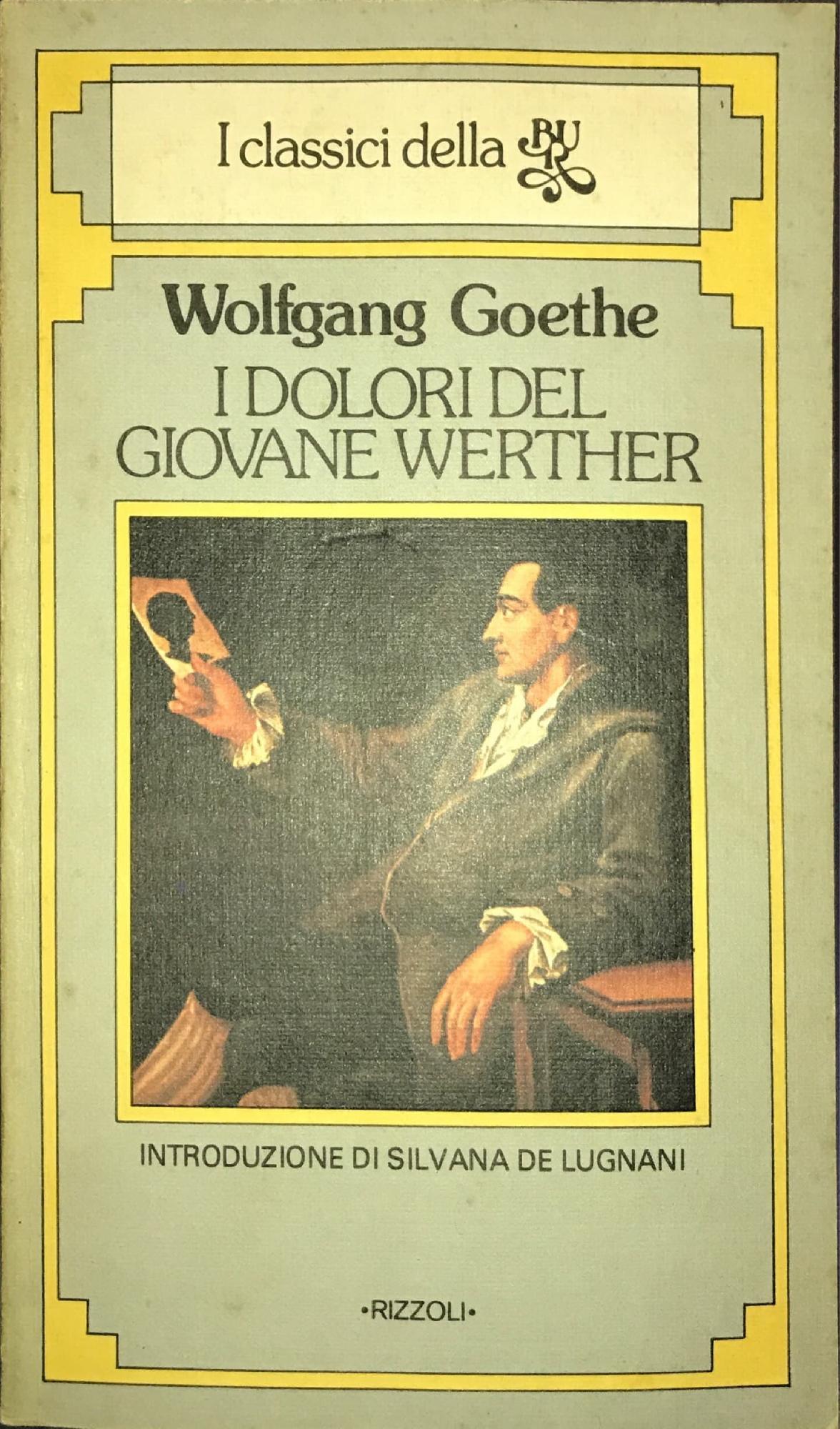 I dolori del giovane Werther - copertina