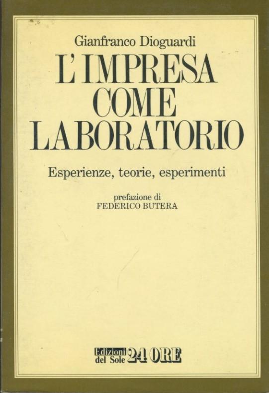 L'impresa come laboratorio - copertina