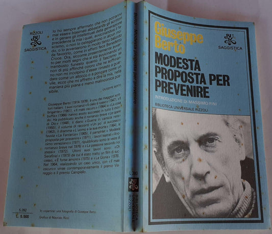 Modesta proposta per prevenire - copertina