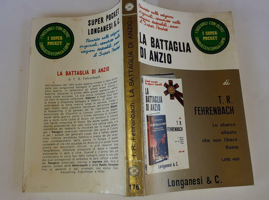 La battaglia di Anzio - copertina