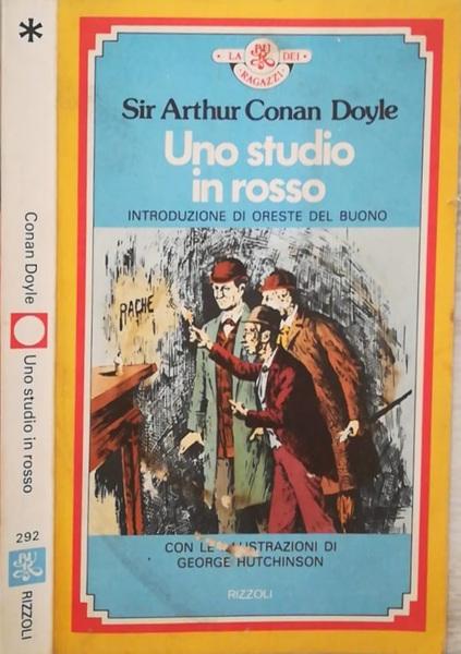 Uno studio in rosso - copertina