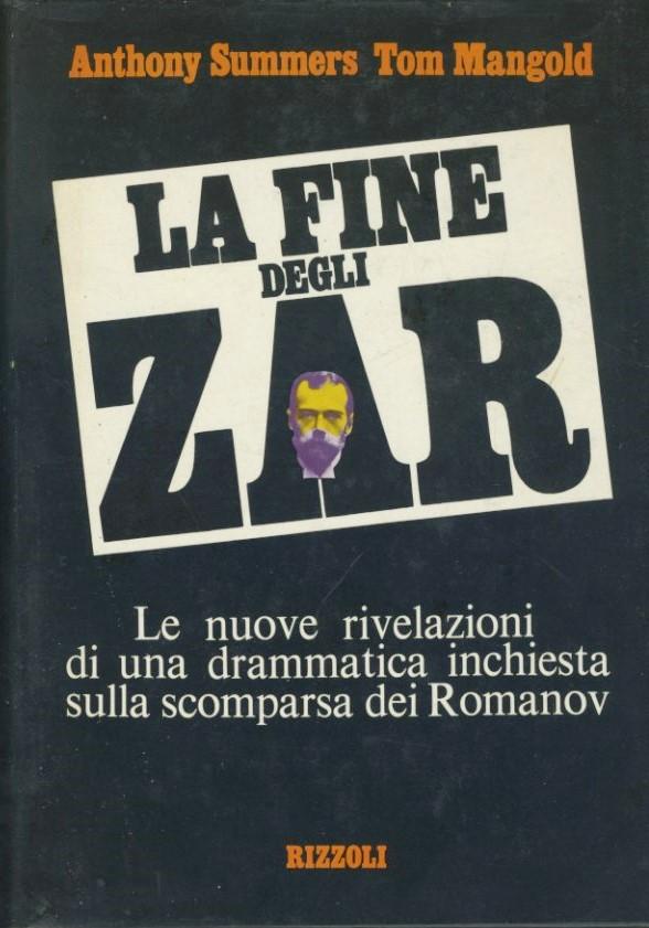 La fine degli zar - copertina