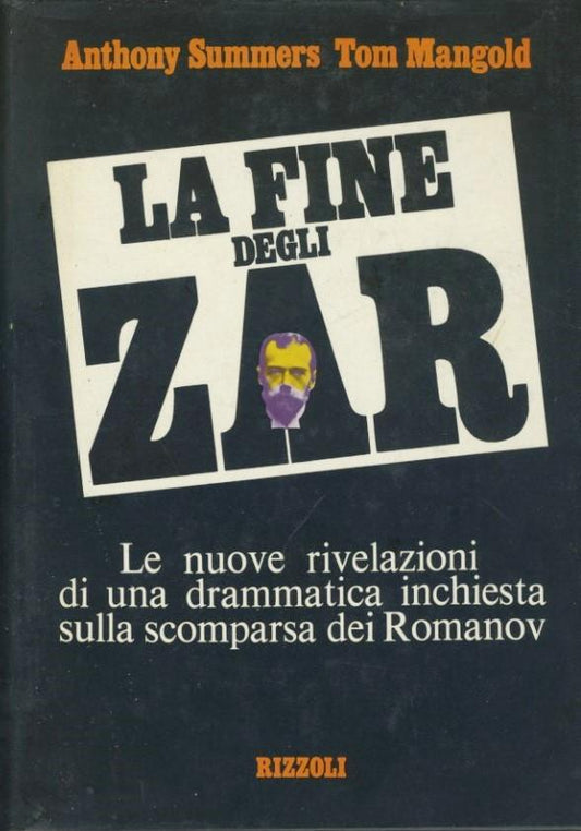 La fine degli zar - copertina