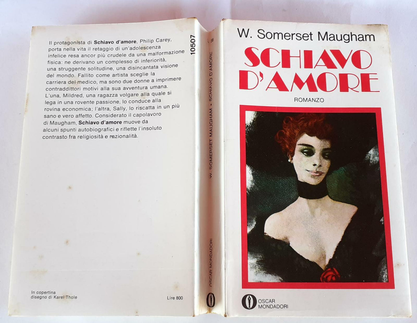 Schiavo d'amore - copertina