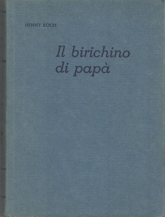 Il birichino di papà - copertina