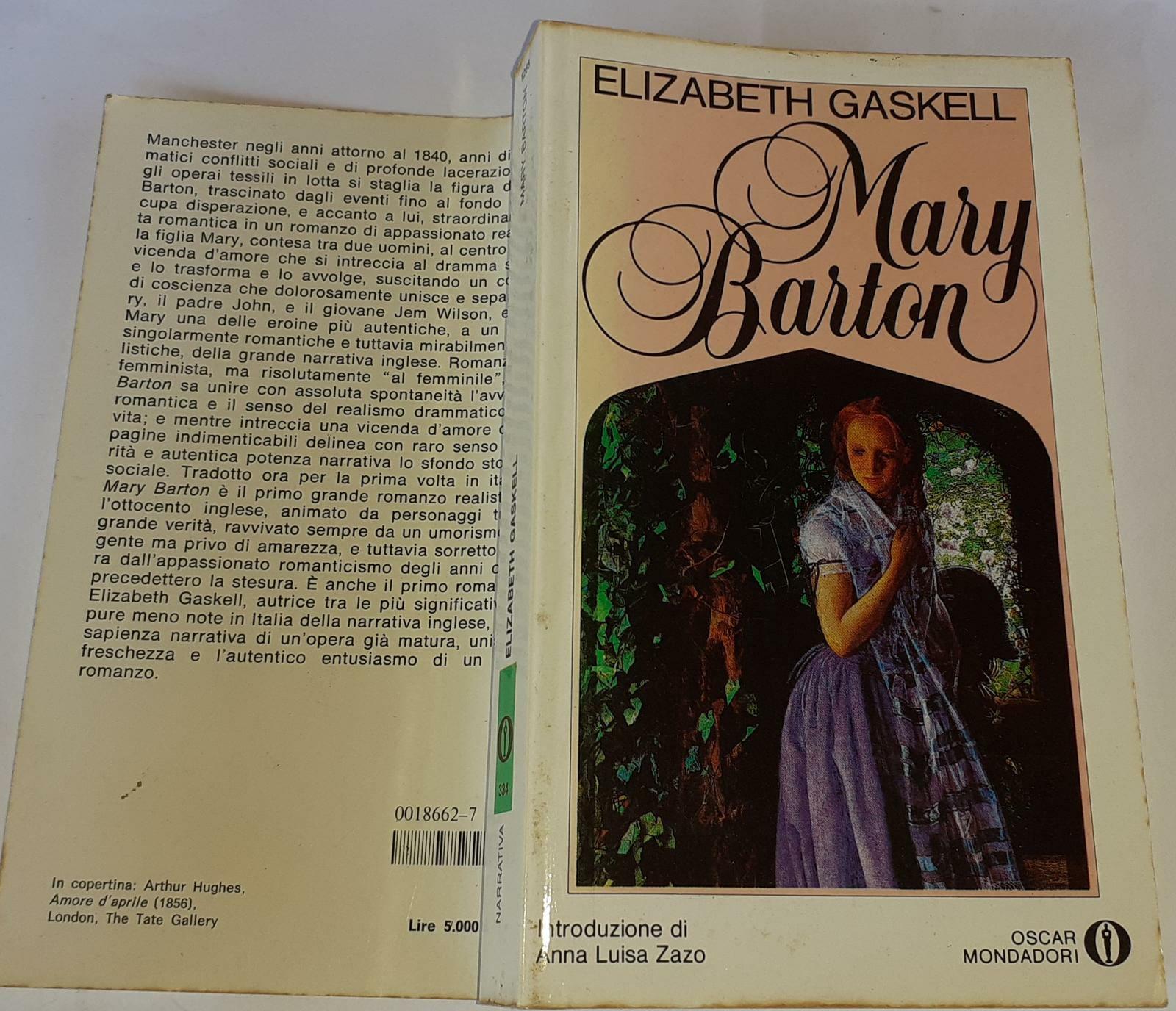 Mary Barton - copertina