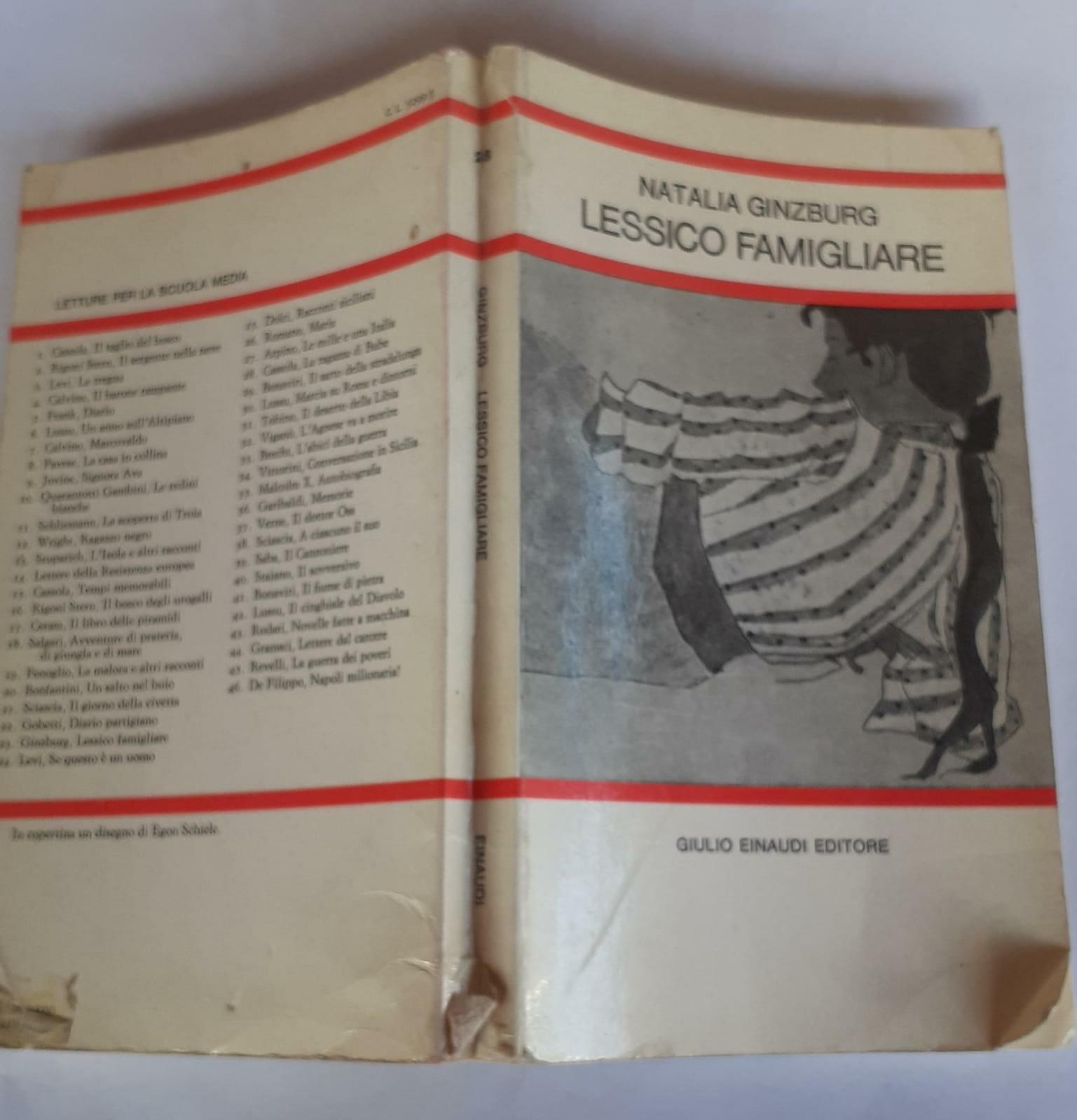 Lessico famigliare - copertina