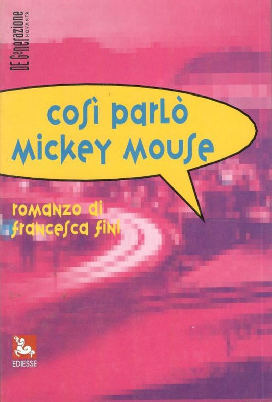 Così parlò Mickey Mouse - copertina