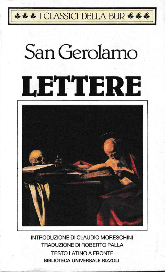 Lettere. testo Latino a fronte - copertina