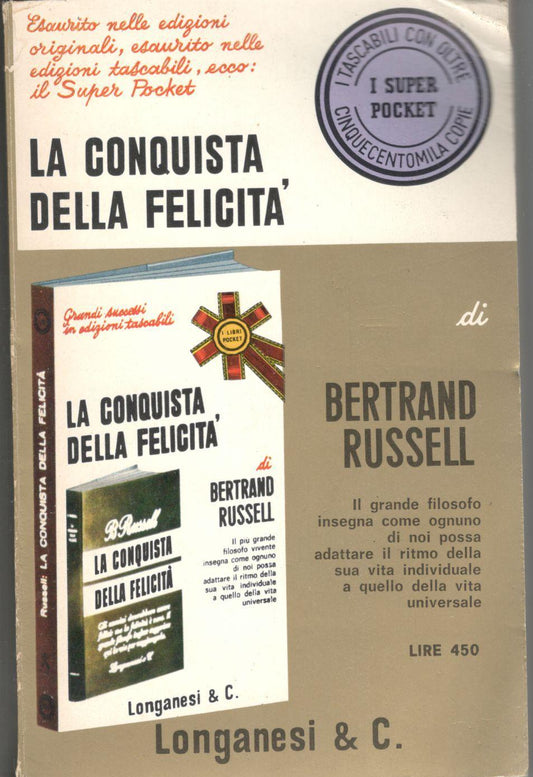 La conquista della felicità - copertina