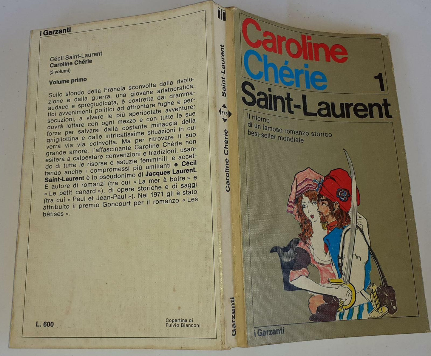 Caroline Cherie 1 - copertina