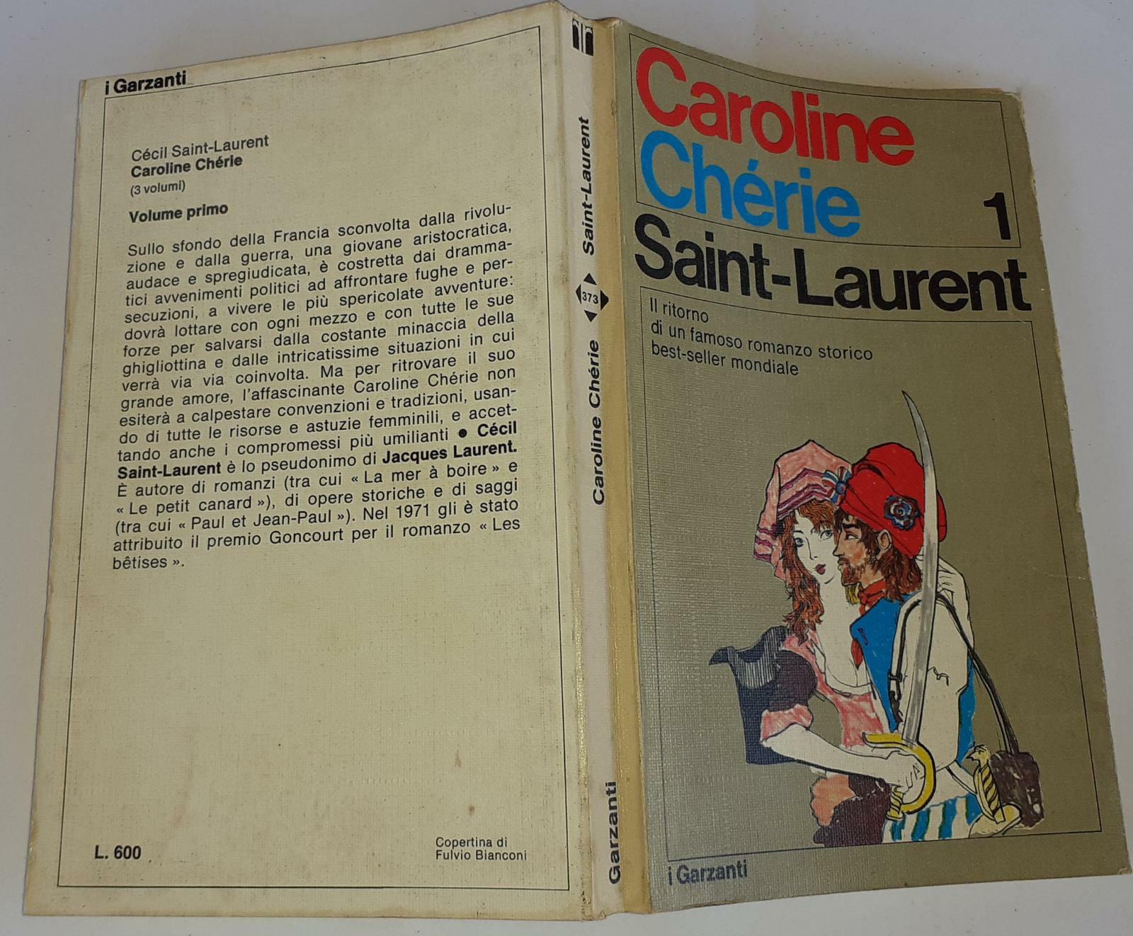 Caroline Cherie 1 - copertina